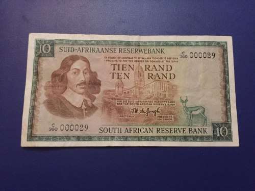 TW. De Jongh - GREAT LOW LOW LOW Serial Number - See Scan