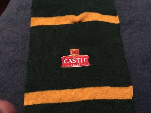 Castle Lager Springbok Scarf - NEW