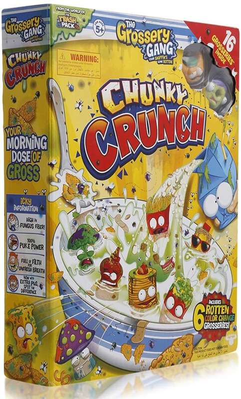Moose The Grossery Gang Chunky Crunch Toys - 16 Pieces