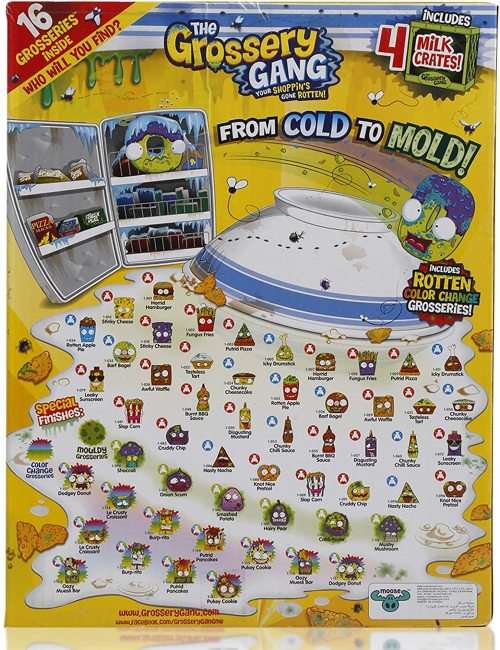 Moose The Grossery Gang Chunky Crunch Toys - 16 Pieces