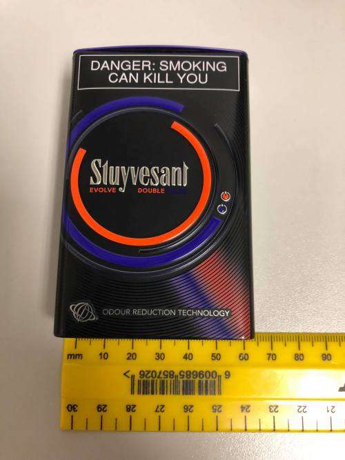 Peter Stuyvesant Evolve Double Pulse Cigarette Tin - COLLECTABLE