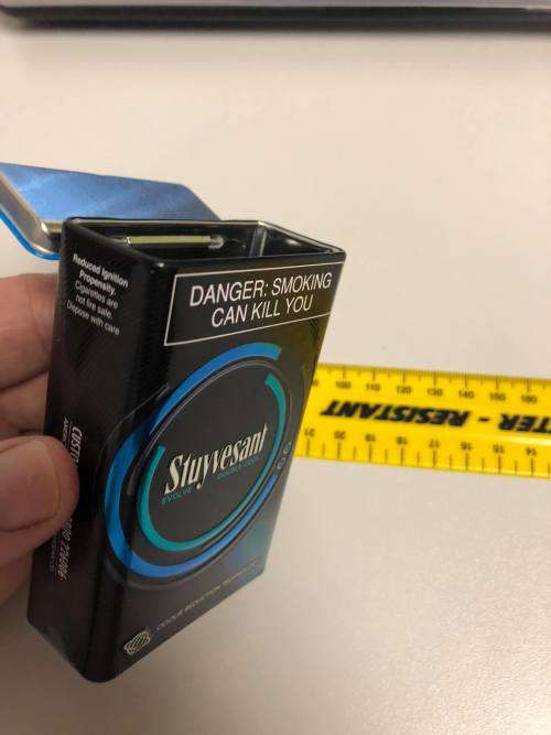 Peter Stuyvesant Evolve Double Cool Cigarette Tin - Collecatble