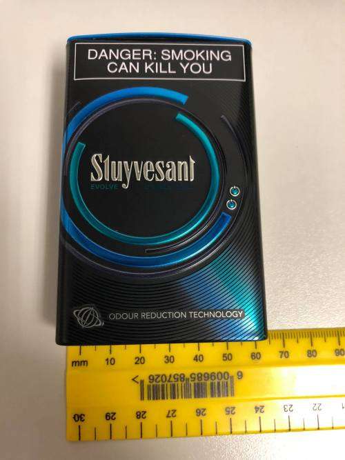 Peter Stuyvesant Evolve Double Cool Cigarette Tin - Collecatble