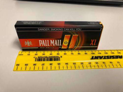 Pall Mall Zest Switch XL Cigarette Tin  - COLLECTABLE