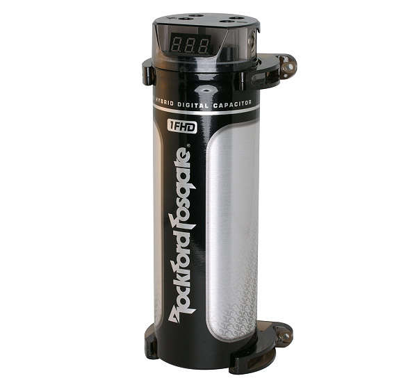 Brand New Rockford Fosgate RFC1D 1 Farad Digital Capacitor (Slight Damage in Transit)
