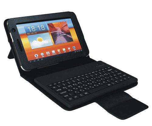 SAMSUNG GALAXY TAB 2 P5100 BLUETOOTH KEYBOARD WITH PU LEATHER CASE ****