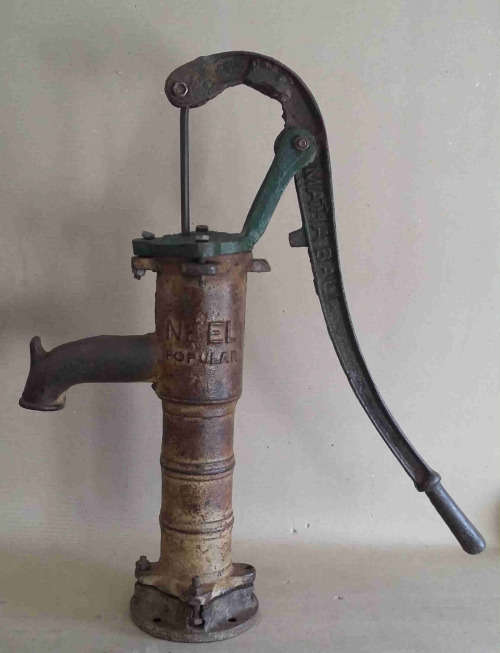 Well/bore hole pump. Really old