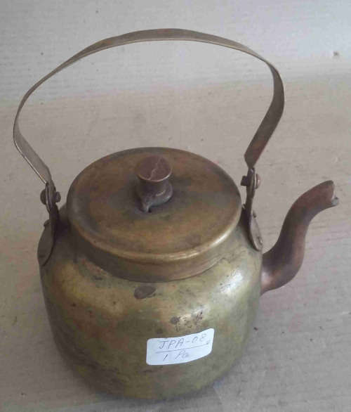 Brass kettle. Really old