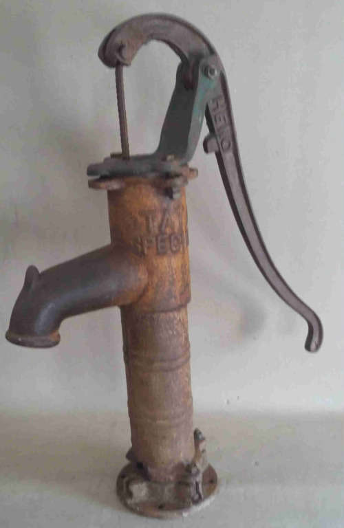 Well/bore hole pump. Really old