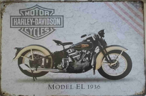 Harley Davidson  metal sign                                                         mt24