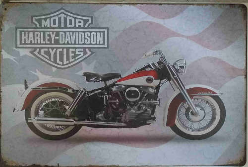 Harley Davidson  metal sign                                                         mt24