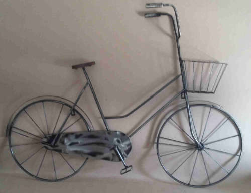Garden wrought iron wall decor. Bicycle                        gd1