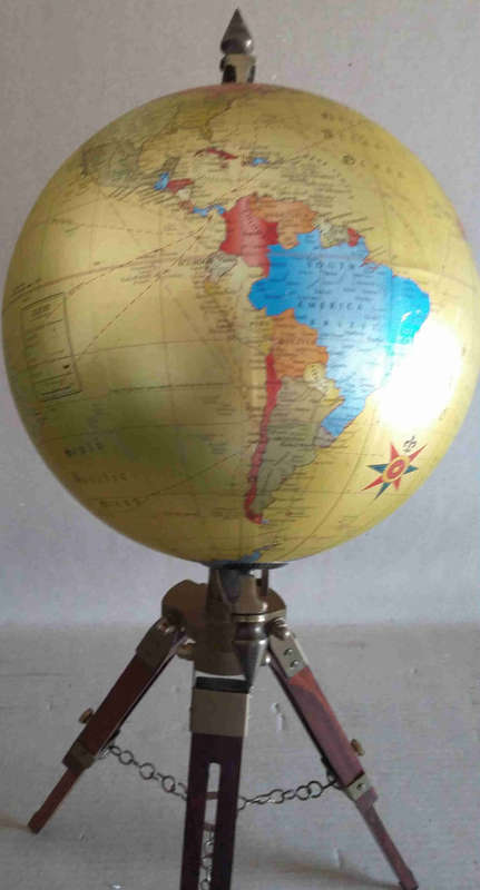 World globe.