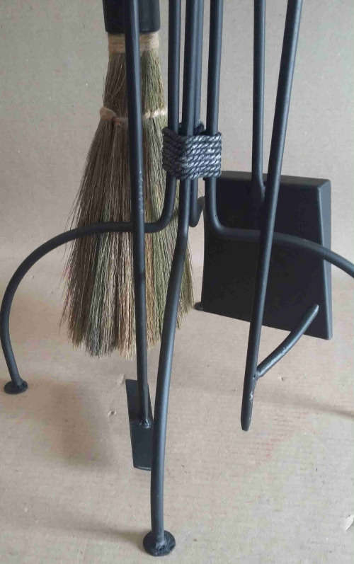 Fireplace companion. Econo set 5 pieces.                                                fp2