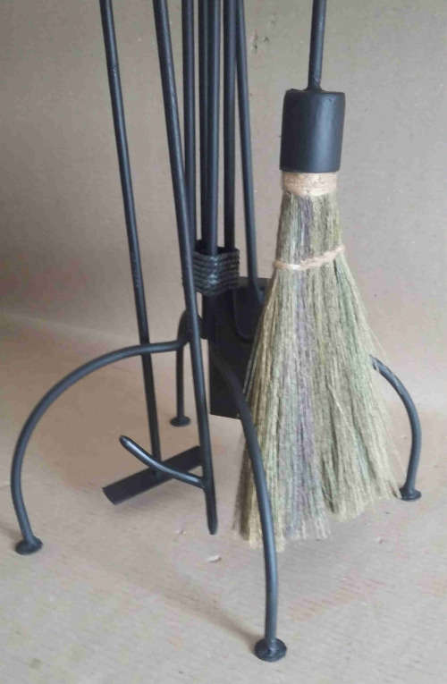 Fireplace companion. Econo set 5 pieces.                                                fp2