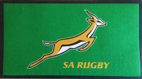 SA Rugby bar runner, bar mat, wetstop                                       bw7