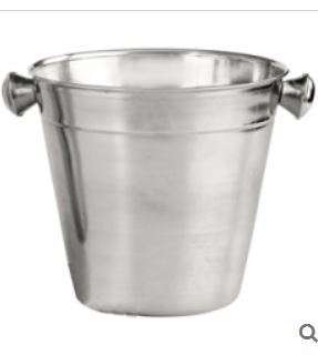 Ice bucket 13cm wide stainless steel.                                                       bw11