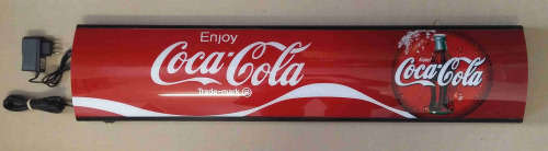 Coca-Cola pub, bar, man cave,  advert light box . LED.