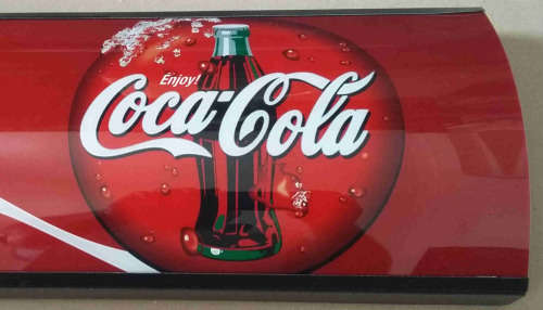 Coca-Cola pub, bar, man cave,  advert light box . LED.