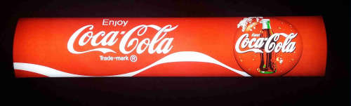 Coca-Cola pub, bar, man cave,  advert light box . LED.