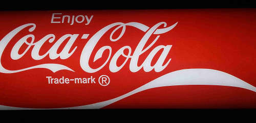 Coca-Cola pub, bar, man cave,  advert light box . LED.