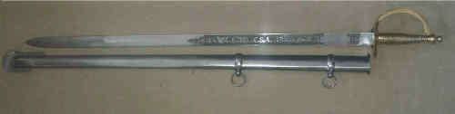 Sword, . Confederate NCO sabre. Replica                                           bd1