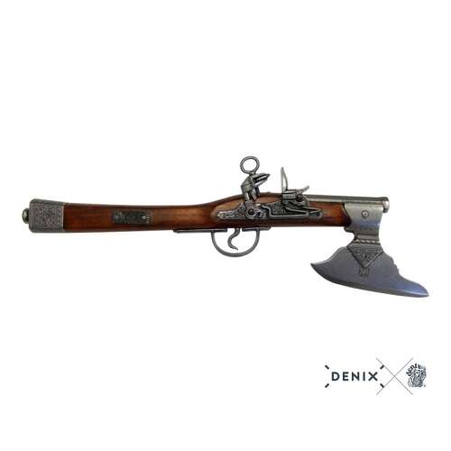 Axe-pistol, Germany 17th. C. Non functional replica         pistol