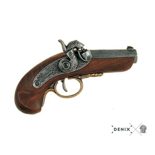 Baby Philadelphia Derringer pistol. Non functional replica        pistol