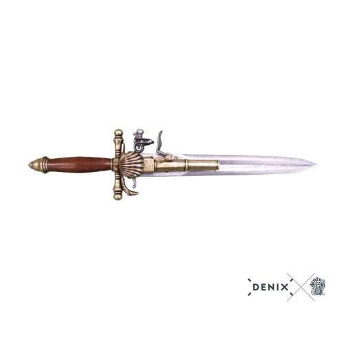 Knife-pistol, France 18th C. Non functional replica