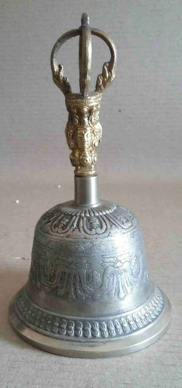 Antique Tibetan prayer bell