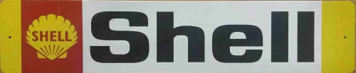 Shell metal sign                  mt31