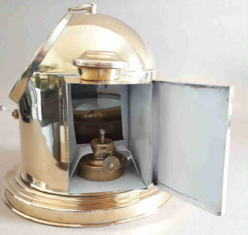 Brass ships twin binnacle compass