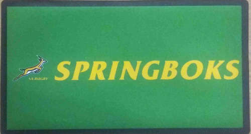 SA Rugby bar runner, bar mat, wetstop                                       bw7