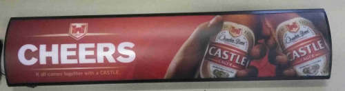 Castle Larger Cheers pub,bar, man cave,  advert light box . LED.                 bd2