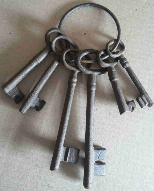 Vintage jailor keys.