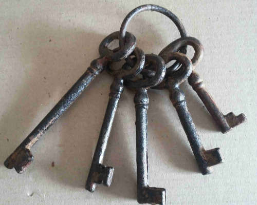 Vintage jailor keys.