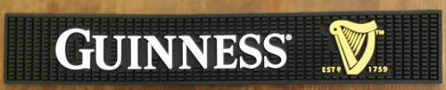 Guinness bar mat / wetstop PVC hedgehog
