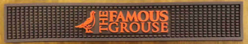Famous Grouse bar mat / wetstop PVC hedgehog