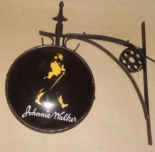 Johnnie walker double sided advert light. LED.