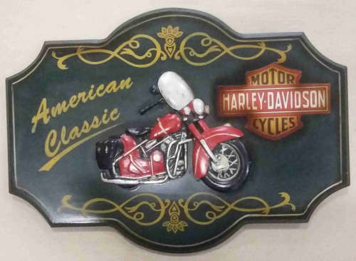 Harley Davidson American Classic 3D wall plaque