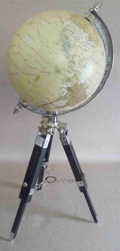 World globe.
