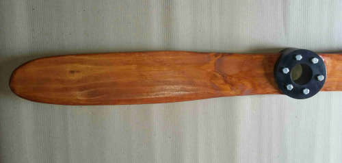 Propeller. Biplane propeller replica