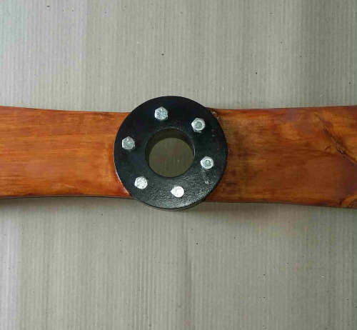 Propeller. Biplane propeller replica