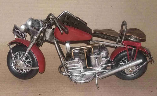 Metal model Motor bike.