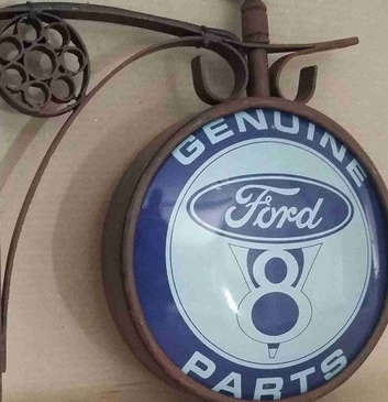 Ford V8  double sided advert light. LED.