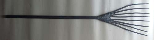Vintage, wooden 8 Fork Farmer Tool.