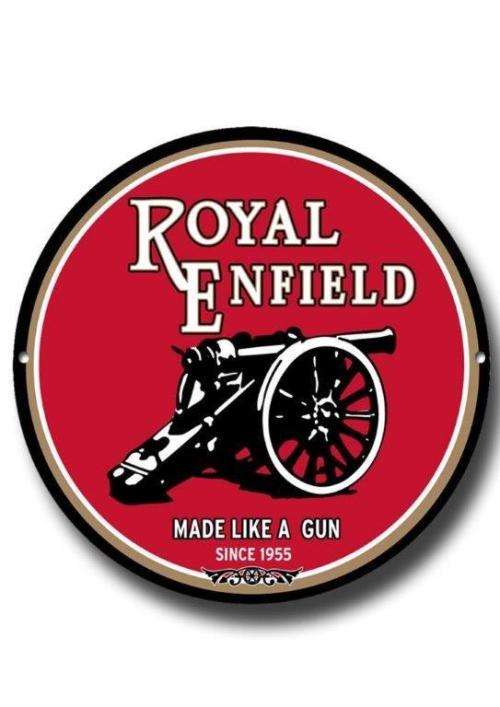 Royal Enfield Aluminium sign From UK.