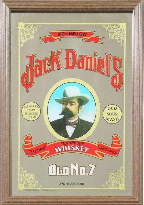 Jack Daniel's bar mirror