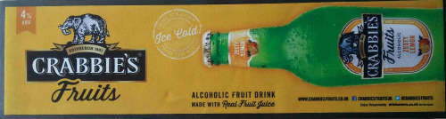 Crabbie's Lemon bar runner/ bar mat/  wetstop,very rare.