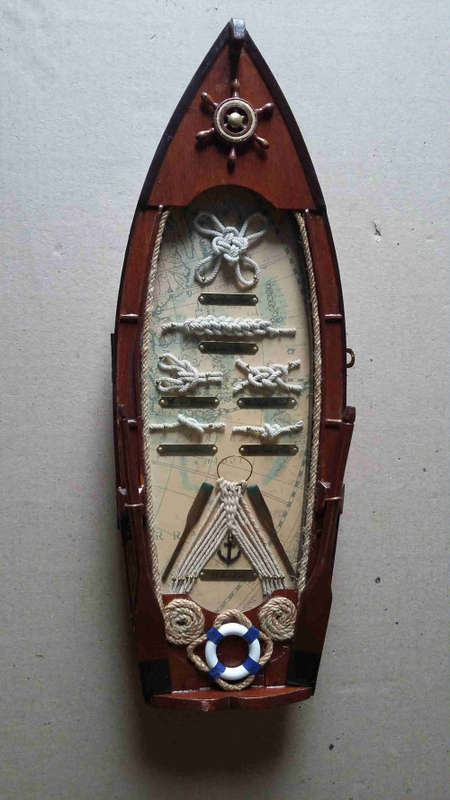 Key rack. Nautical theme.